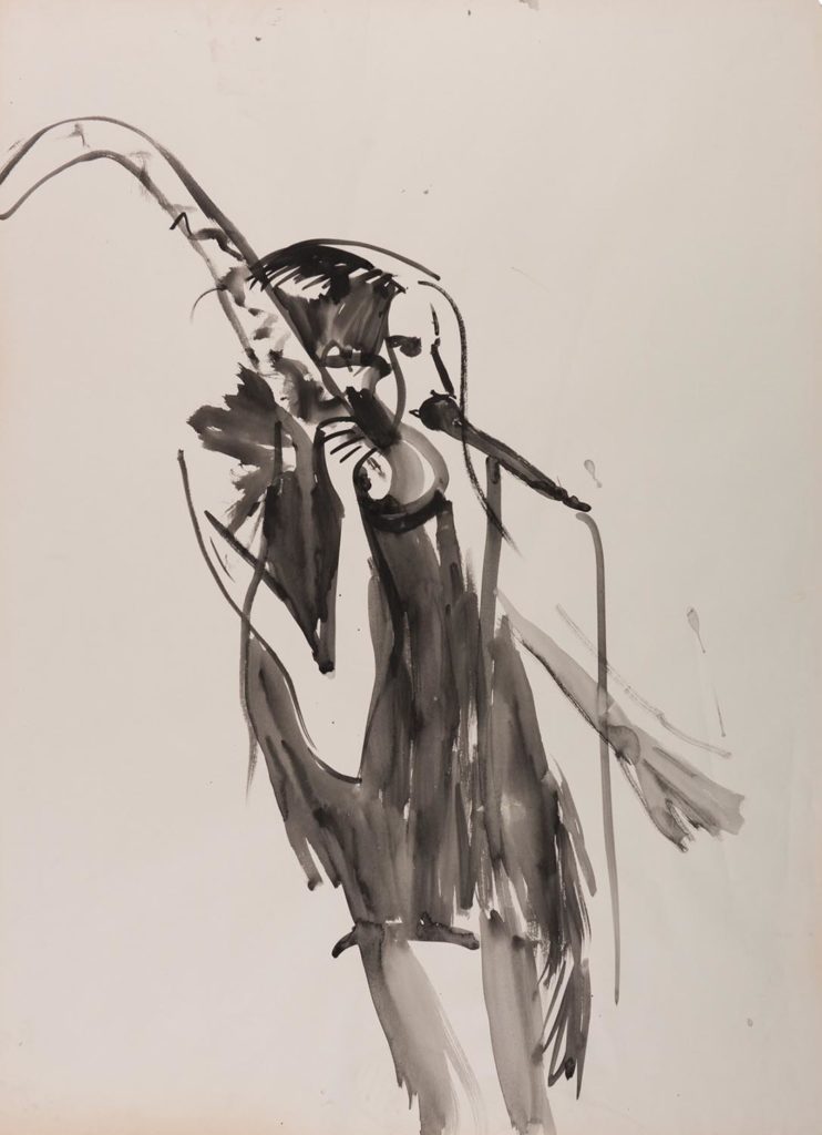 PJ Harvey 3_2017_watercolor on paper_88x64cm